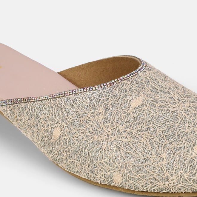 Mochi Women Rose-gold Wedding Slip Ons (SKU: 35-2497-52-37)