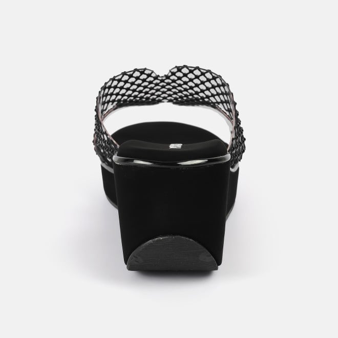 Mochi Women Black Casual Slip Ons (SKU: 35-2597-11-36)