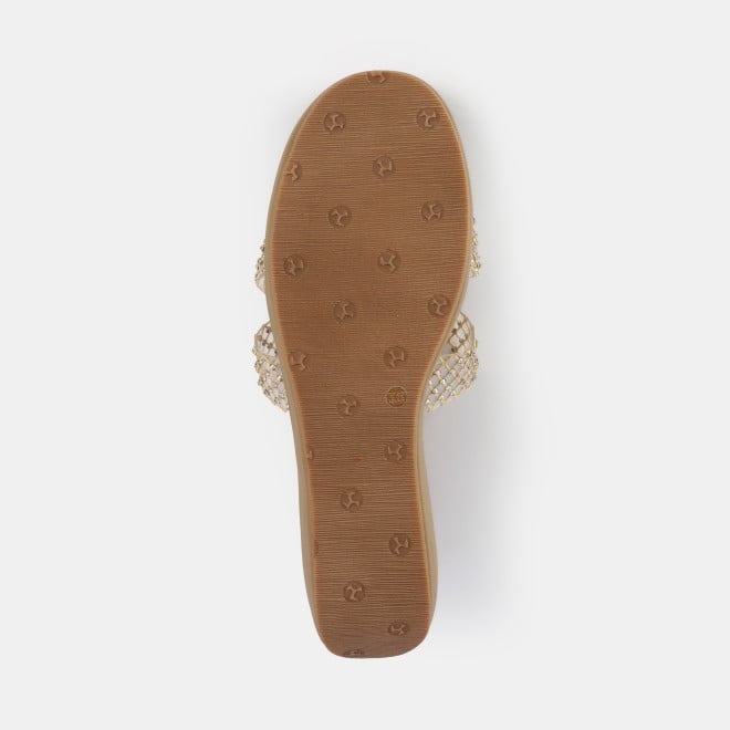 Mochi Women Beige Casual Slip Ons (SKU: 35-2597-20-36)