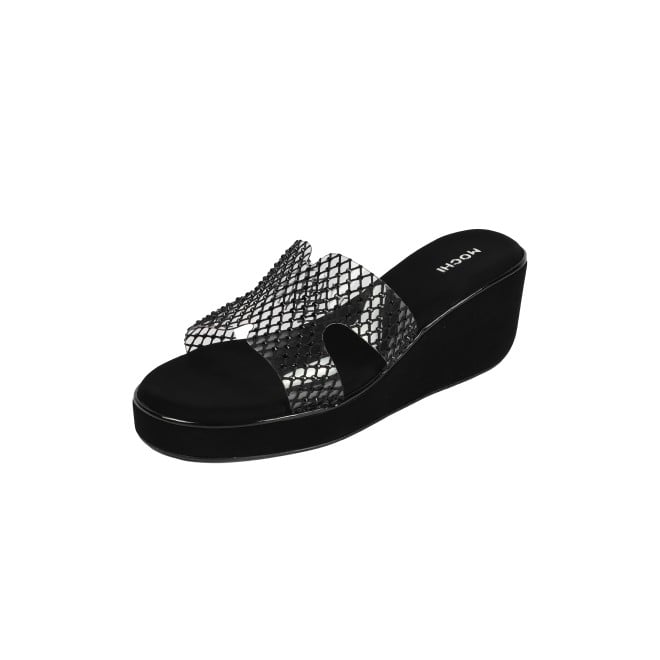 Mochi Women Black Casual Slip Ons (SKU: 35-2597L-11-42)