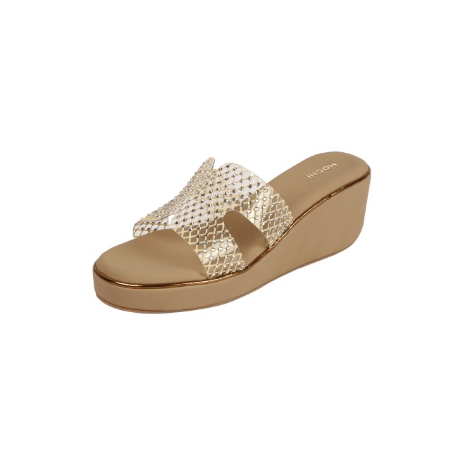 Mochi Women Beige Casual Slip Ons (SKU: 35-2597L-20-42)
