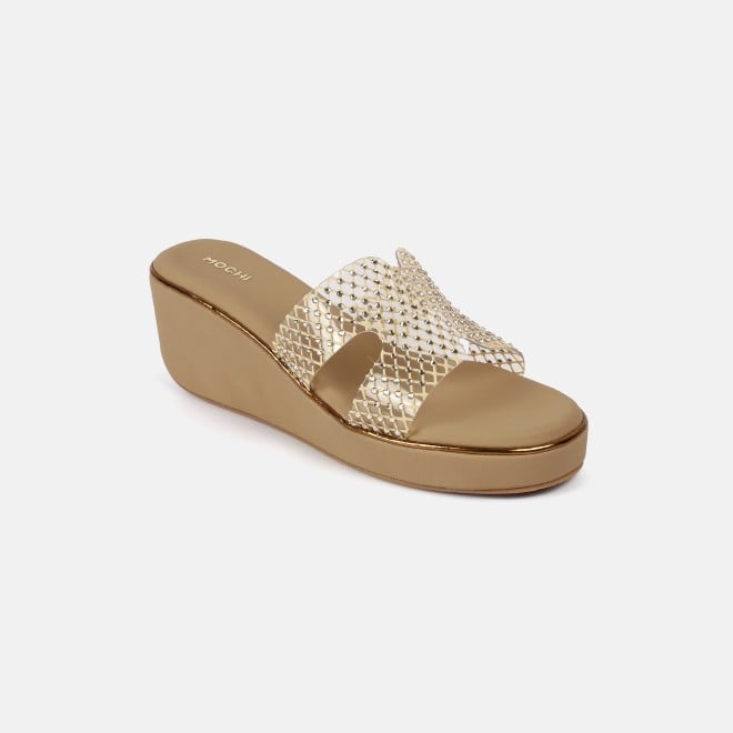 Mochi Women Beige Casual Slip Ons (SKU: 35-2597L-20-42)