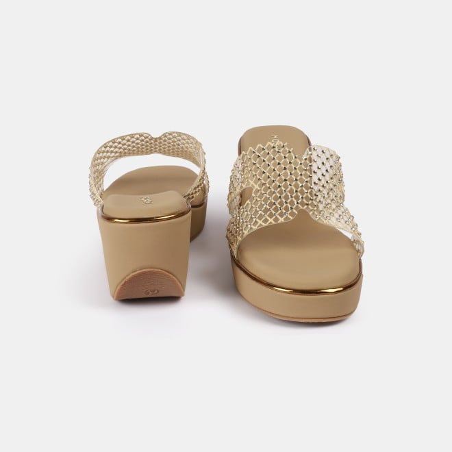 Mochi Women Beige Casual Slip Ons (SKU: 35-2597L-20-42)