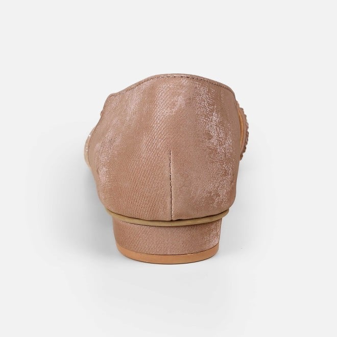 Mochi Women Rose-gold Ethnic Sandals (SKU: 35-2598-52-36)