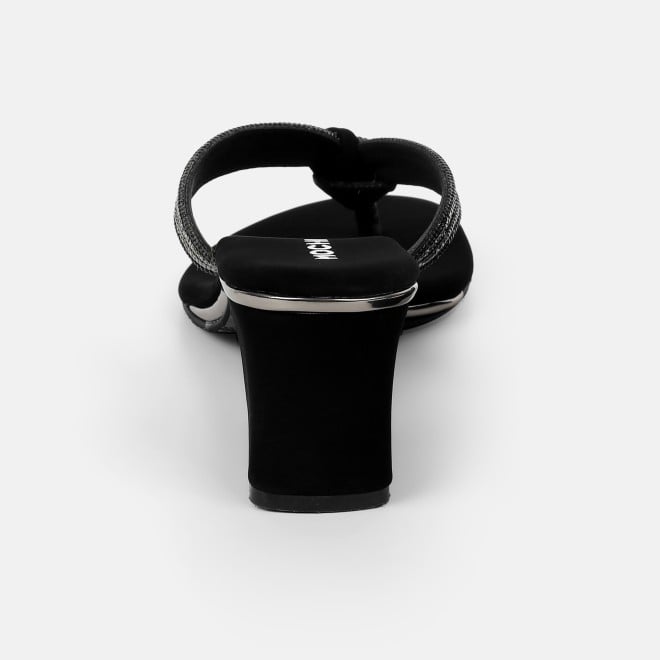 Mochi Women Black Casual Slippers (SKU: 35-2635-11-36)