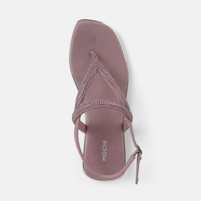 Mochi Women Purple Casual Sandals (SKU: 35-2638-26-37)