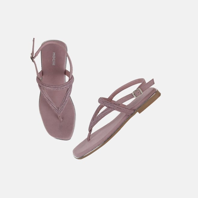 Mochi Women Purple Casual Sandals (SKU: 35-2638-26-37)