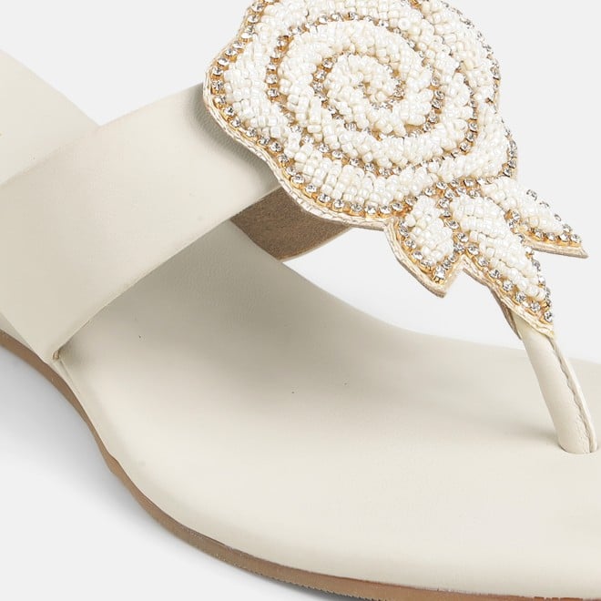 Mochi Women Beige Casual Slip Ons (SKU: 35-2703-20-36)