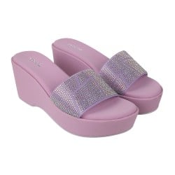 Women Purple Casual Sandals