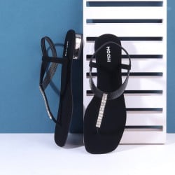 Women Black Party Sandals