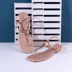 Women Rose-Gold Party Sandals