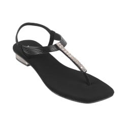 Women Black Party Sandals