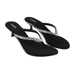 Women Black Party Sandals