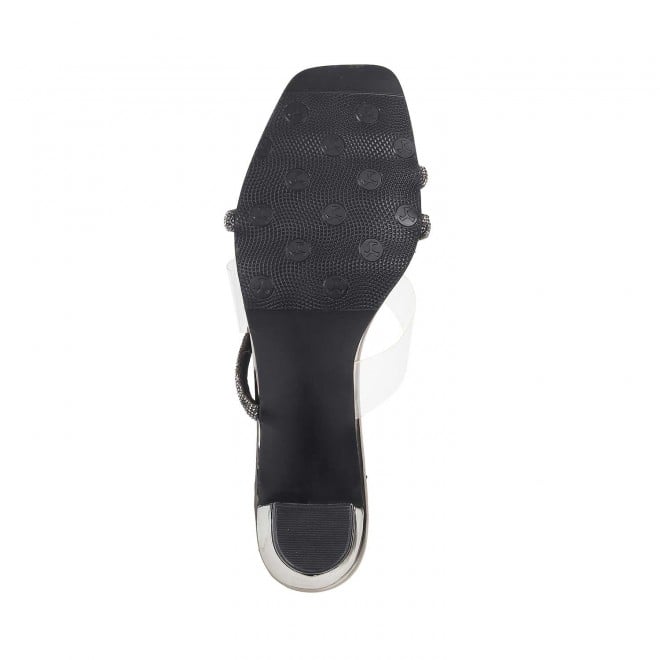 Buy Mochi Womens Synthetic Gun Metal Sandals (Size (2 UK (35 EU