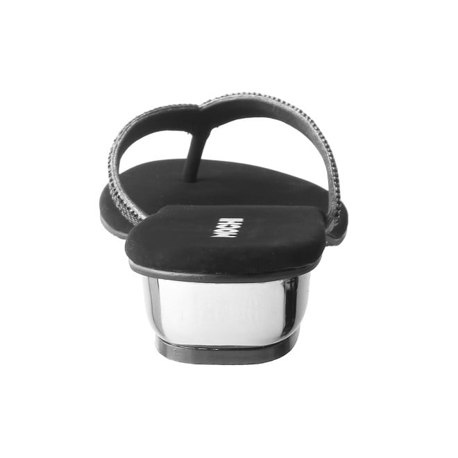 Mochi Women Black Casual Slippers (SKU: 35-4352L-11-42)