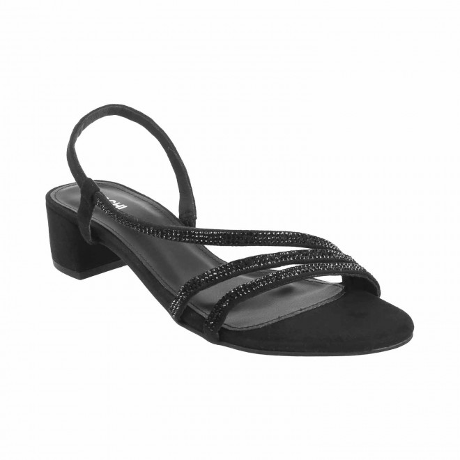 Buy Mochi Girls Black Party Sandals Online