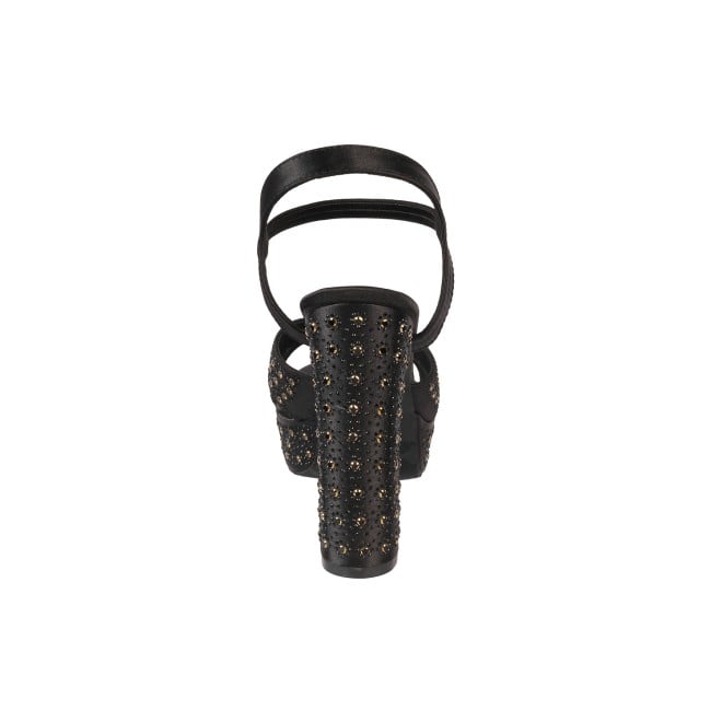 Mochi Women Black Wedding Slides (SKU: 35-469-11-37)