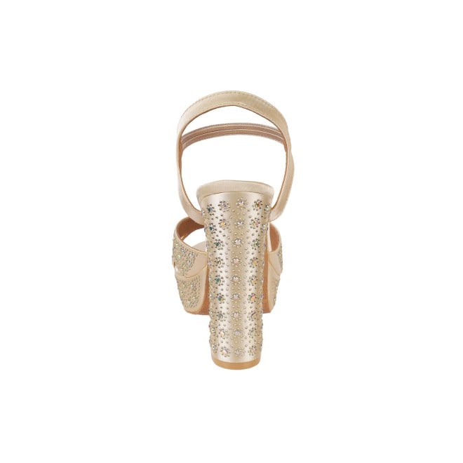 Mochi Women Gold Wedding Slides (SKU: 35-469-15-36)