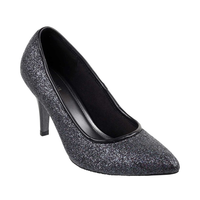 Mochi Women Black Party Pumps (SKU: 35-4730-11-36)