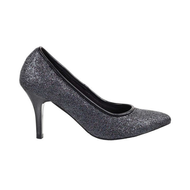 Mochi Women Black Party Pumps (SKU: 35-4730-11-36)