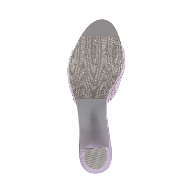 Mochi Women Purple Wedding Slip Ons (SKU: 35-4837-26-37)