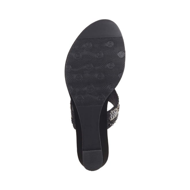 Mochi Women Black Wedding Slippers (SKU: 35-492-11-36)