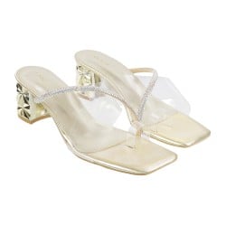 Women Gold Party Sandals