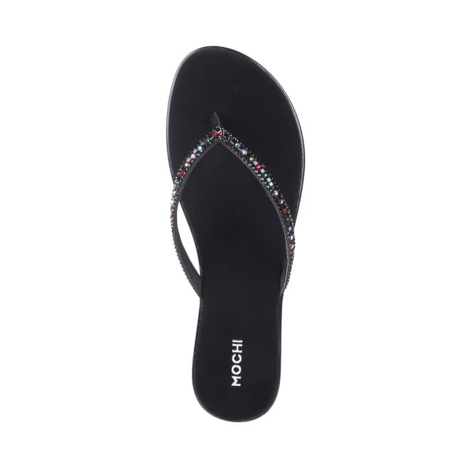 Mochi Women Black Casual Slippers (SKU: 35-4954L-11-42)