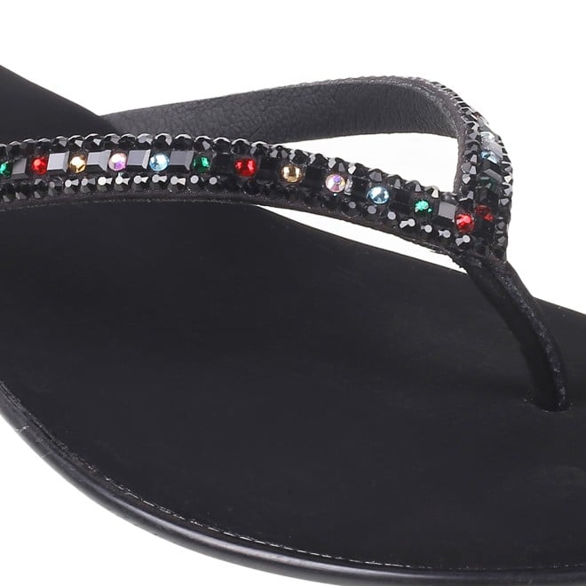 Mochi Women Black Casual Slippers (SKU: 35-4954L-11-42)