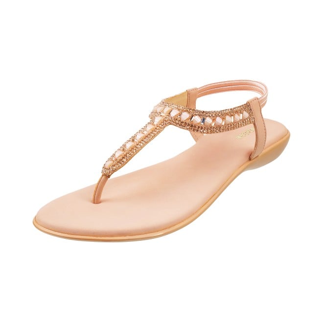 Mochi Women Peach Casual Sandals (SKU: 35-5023L-80-42)