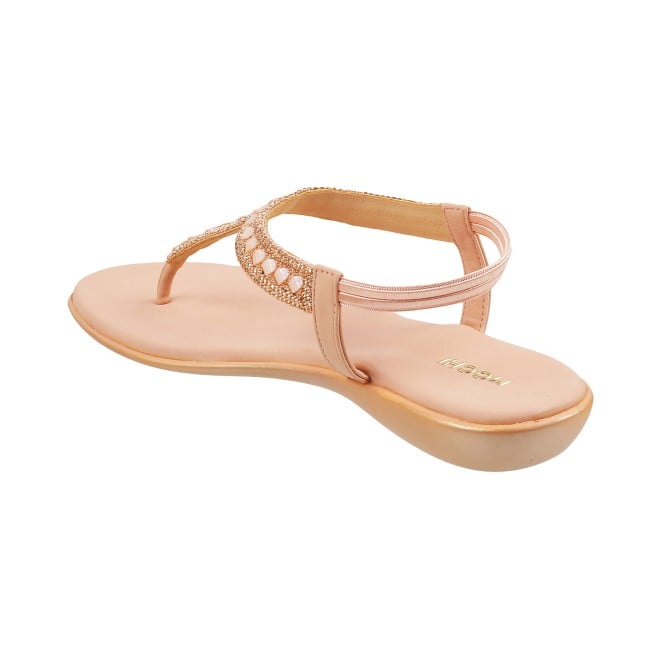 Mochi Women Peach Casual Sandals (SKU: 35-5023L-80-42)