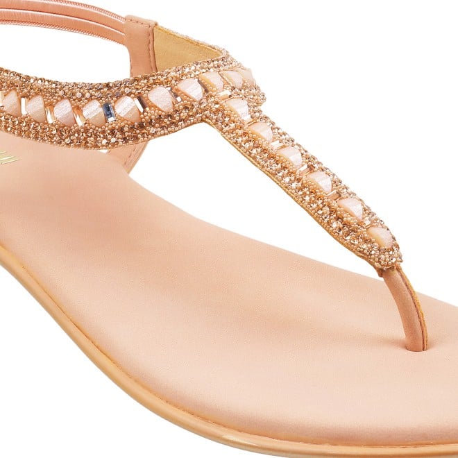 Mochi Women Peach Casual Sandals (SKU: 35-5023L-80-42)