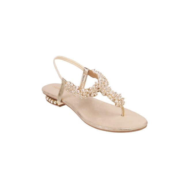 Mochi Women Beige Party Sandals (SKU: 35-647-20-37)