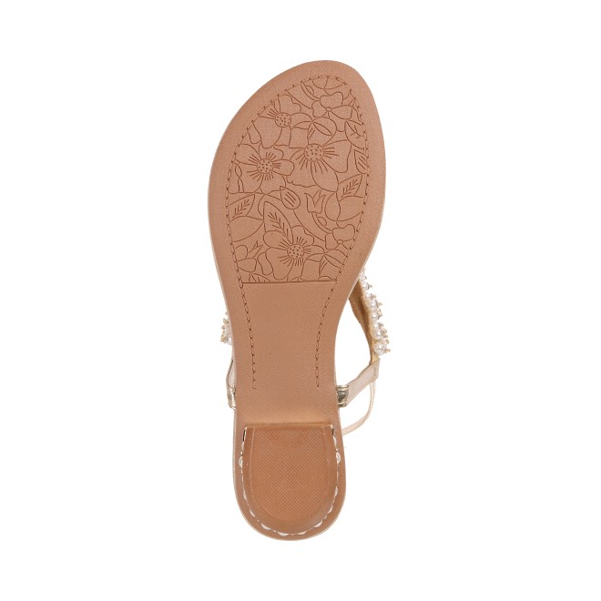 Mochi Women Beige Party Sandals (SKU: 35-647-20-37)