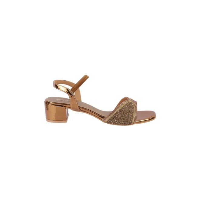 Mochi Women Antic-gold Wedding Sandals (SKU: 35-766-28-36)