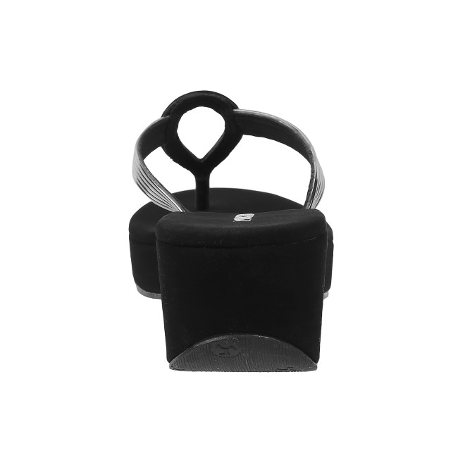Mochi Women Black Casual Sandals (SKU: 35-800165-11-38)
