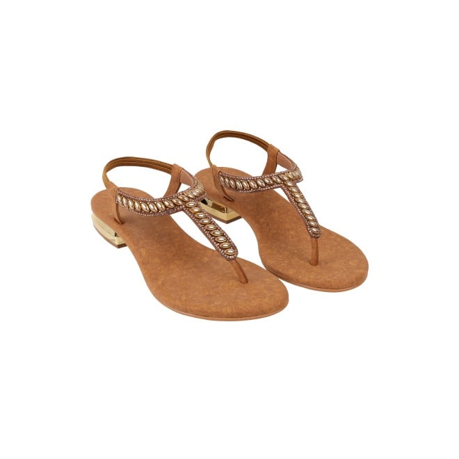Mochi Women Antic-gold Casual Sandals (SKU: 35-901823-28-37)