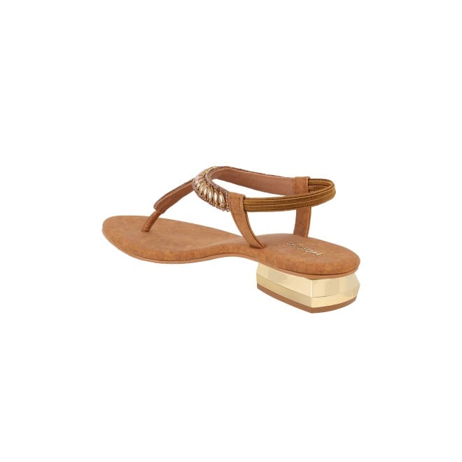 Mochi Women Antic-gold Casual Sandals (SKU: 35-901823-28-37)