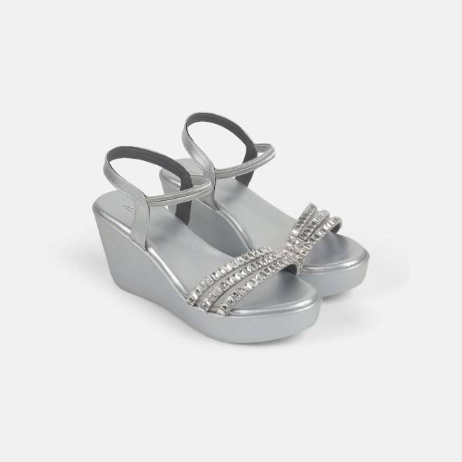 Mochi Women Silver Party Sandals (SKU: 35-902059-27-36)