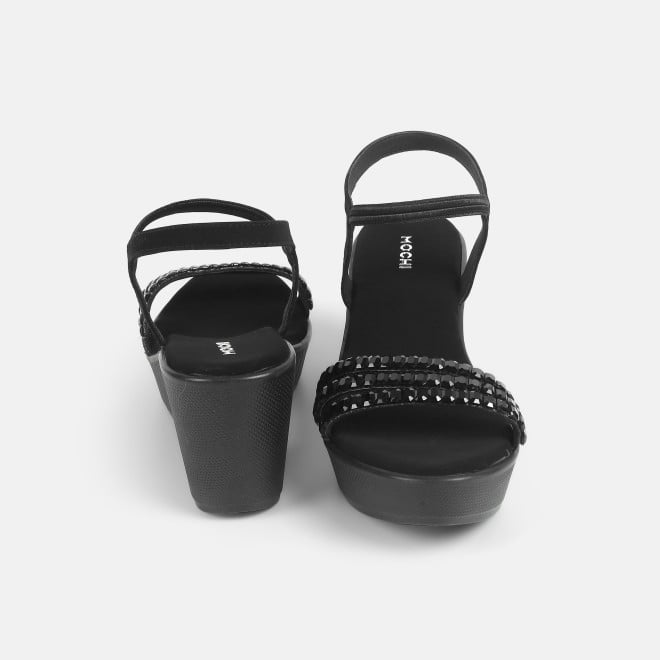 Mochi Women Black Party Sandals (SKU: 35-902059-11-36)