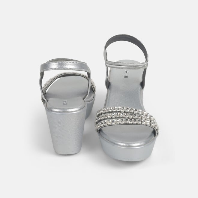 Mochi Women Silver Party Sandals (SKU: 35-902059-27-36)