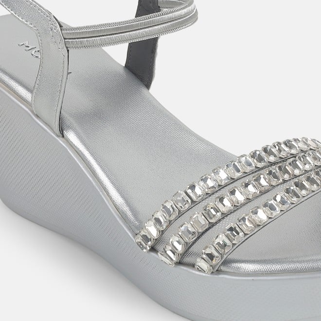 Mochi Women Silver Party Sandals (SKU: 35-902059-27-36)