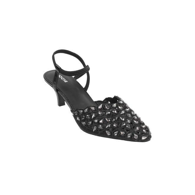 Mochi Women Black Wedding Sandals (SKU: 35-929-11-36)