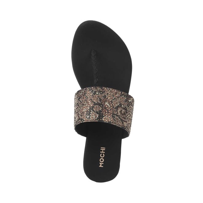 Mochi Women Black Casual Slip Ons (SKU: 35-948-11-37)