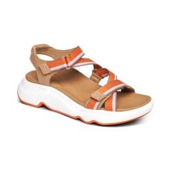 Women Beige Casual Sandals