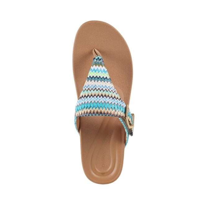 aetrex Women Blue-multi Casual Sandals (SKU: 353-2013-54-37)