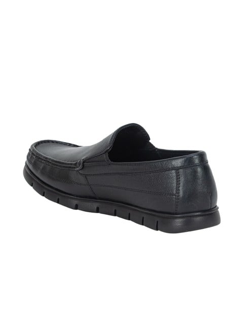 Von Wellx Men Black Casual Loafers (SKU: 356-660030-11-40)