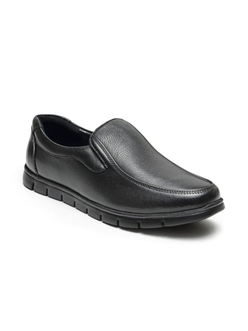 Von Wellx Men Black Formal Moccasin