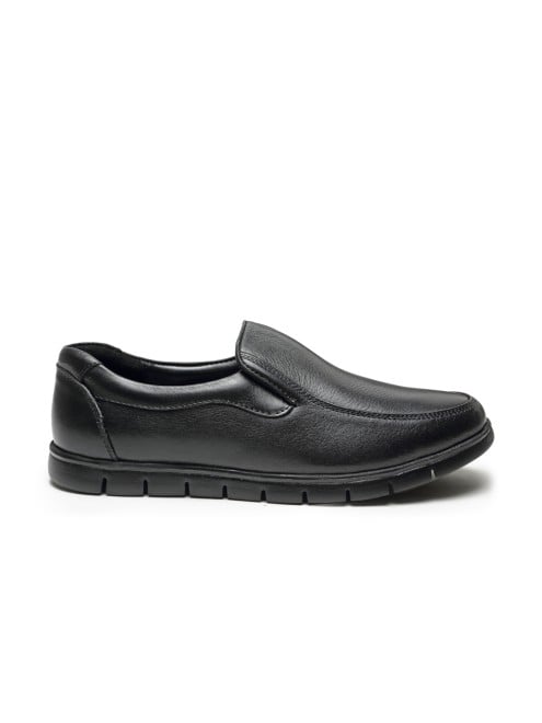 Von Wellx Men Black Formal Moccasin (SKU: 356-660060-11-41)