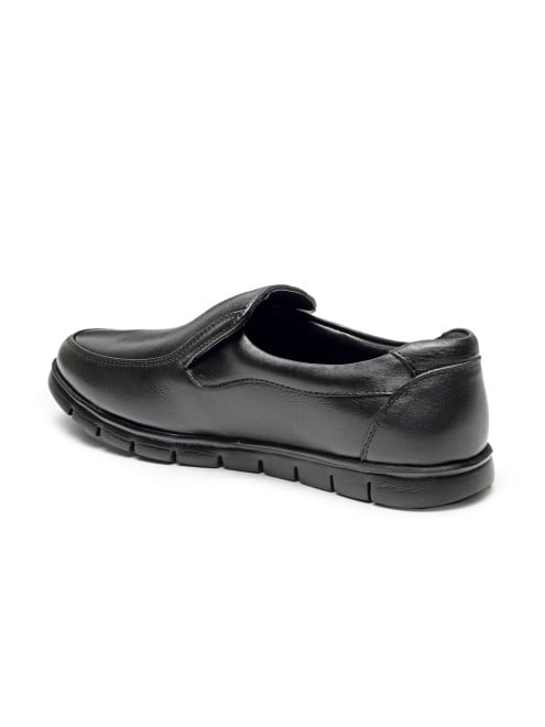 Von Wellx Men Black Formal Moccasin (SKU: 356-660060-11-41)